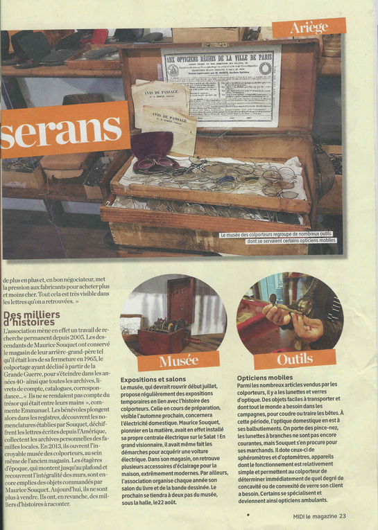 Le Musée en double page