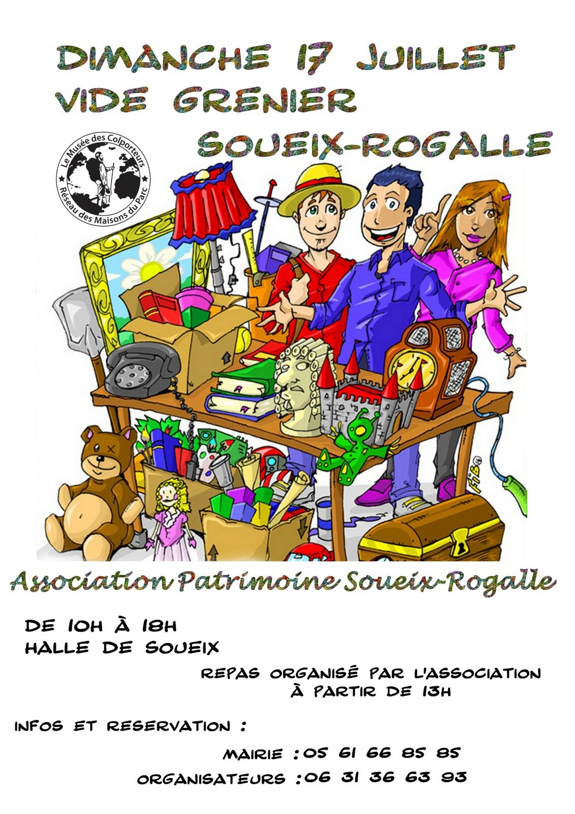 Vide Grenier du dimanche 17 juillet 2022