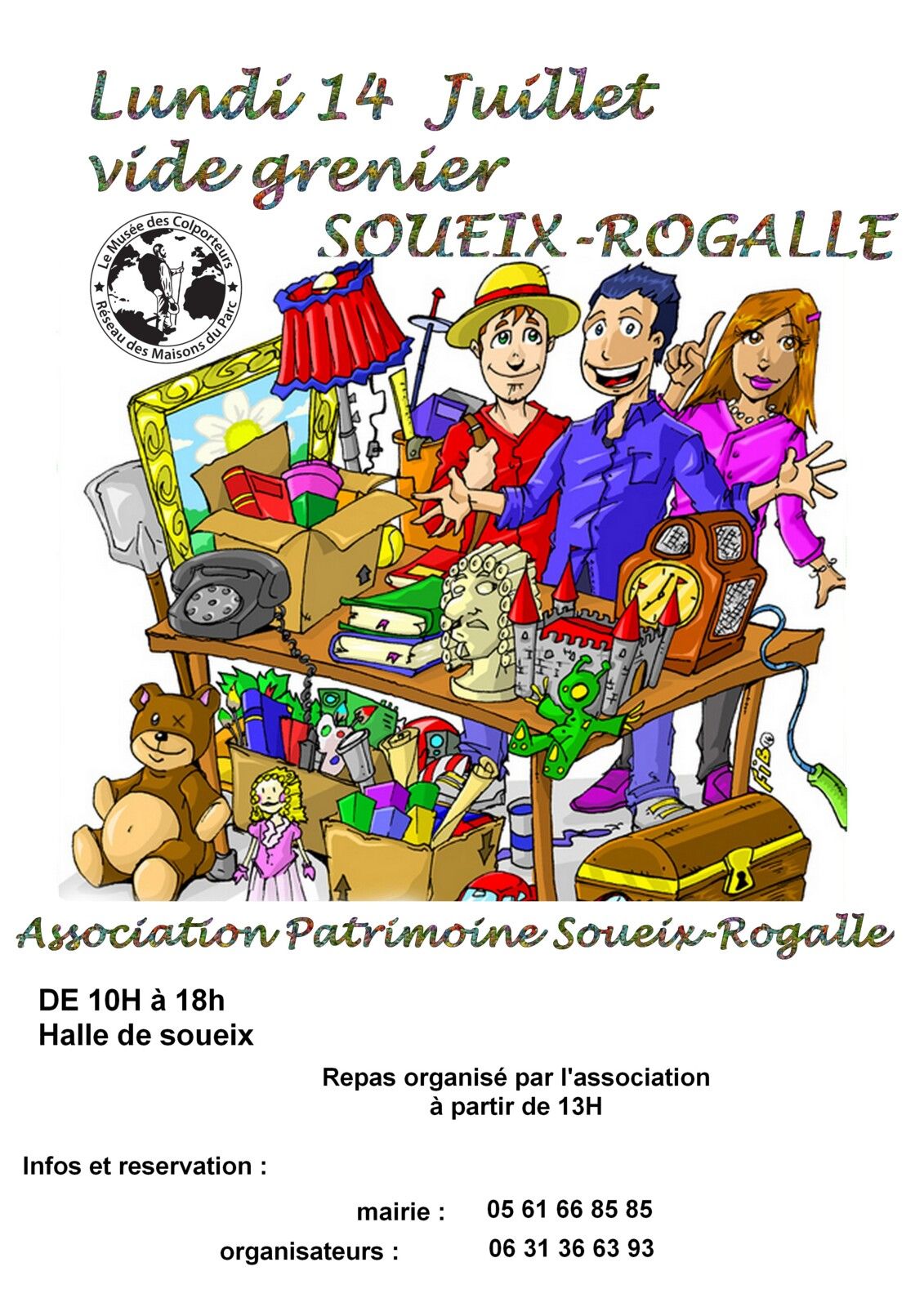 VIDE GRENIER 14 JUILLET 2025