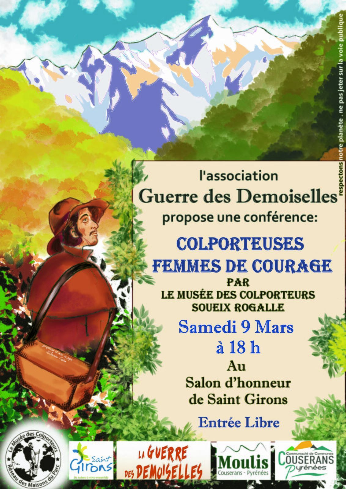 Conférence: Colporteuses, femmes de courage