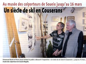UN SIECLE DE SKI DANS LE COUSERANS
