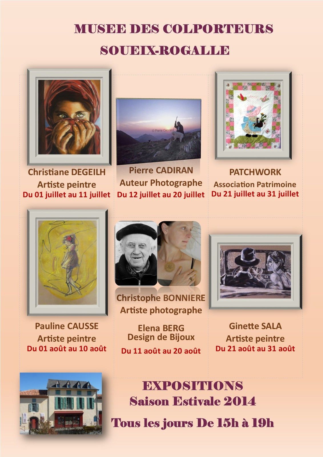 Expositions Estivales au musée des colporteurs