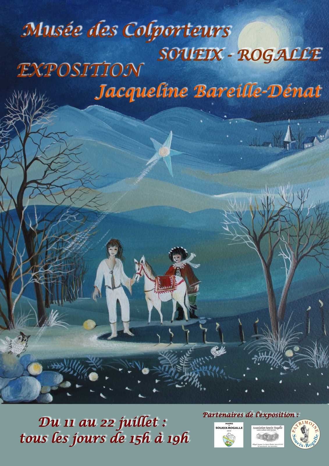 Exposition Jacqueline BAREILLE DENAT