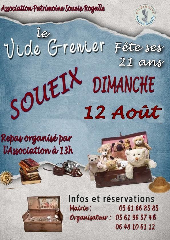 Vide greniers Dimanche 12 Août
