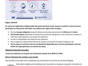 Vide Grenier Dimanche 12 Juillet 2020