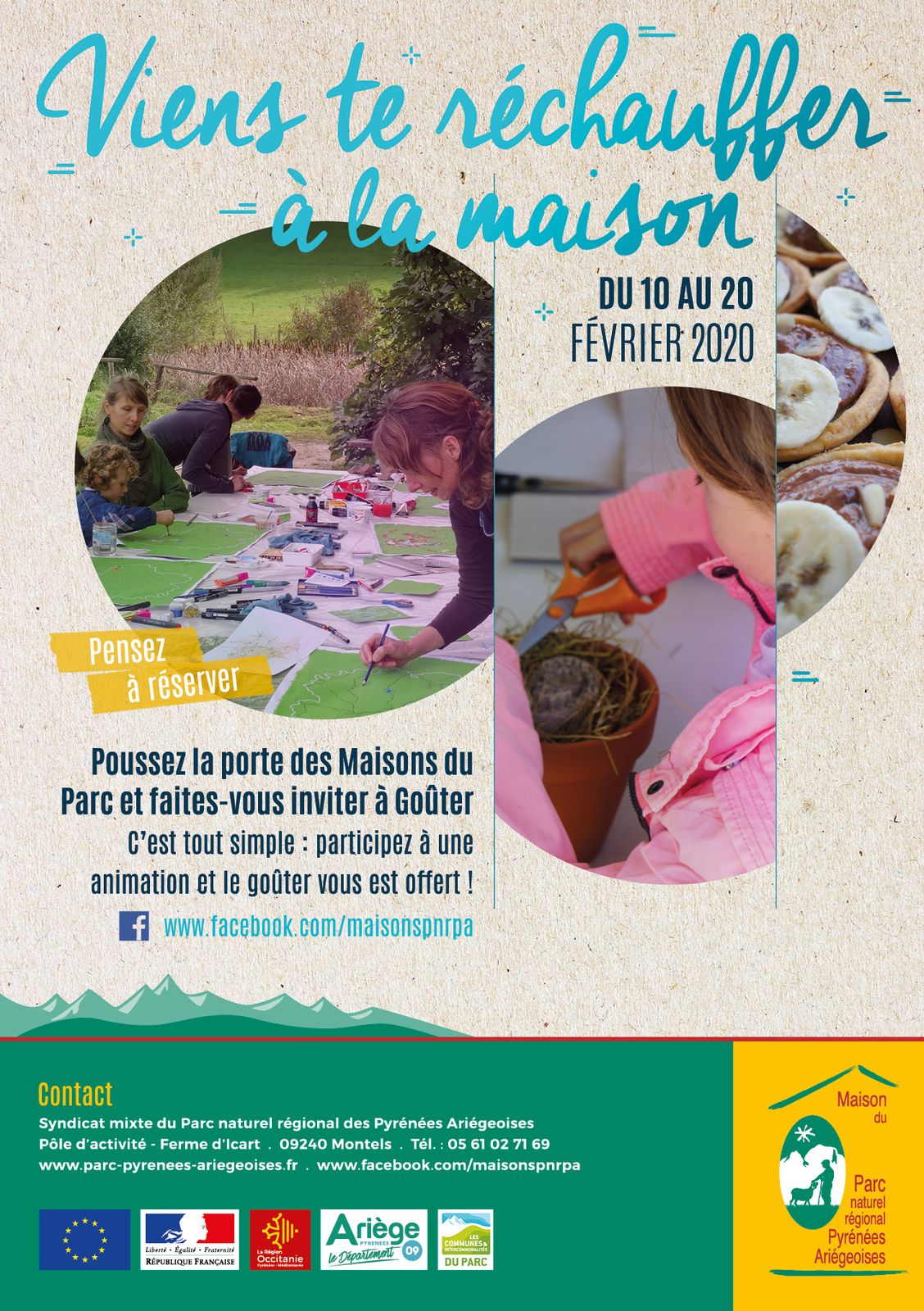 Viens te réchauffer à la maison le mercredi 12 février